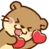 Otty love emoji