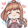 DDLC sticker's prem emoji