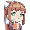 DDLC sticker's prem emoji