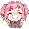 DDLC sticker's prem emoji