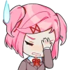DDLC sticker's prem emoji