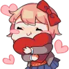 DDLC sticker's prem emoji
