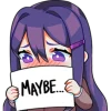 DDLC sticker's prem emoji