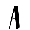 Font 1 by Any