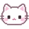 Pink Cat Kawaii -