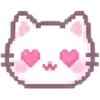 Pink Cat Kawaii -