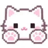 Pink Cat Kawaii -