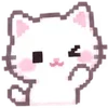 Pink Cat Kawaii -