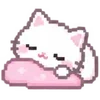 Pink Cat Kawaii -
