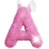 pink font /