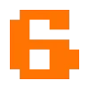 Пиксельный сад 🧡💙 by