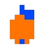 Пиксельный сад 🧡💙 by