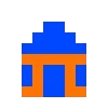 Пиксельный сад 🧡💙 by