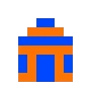 Пиксельный сад 🧡💙 by