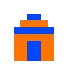 Пиксельный сад 🧡💙 by