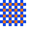 Пиксельный сад 🧡💙 by