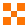 Пиксельный сад 🧡💙 by