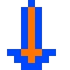 Пиксельный сад 🧡💙 by