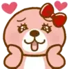 Pink Otter emoji