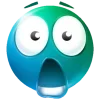 Turquoise Face emoji emoji