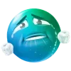Turquoise Face emoji