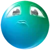 Turquoise Face emoji