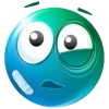 Turquoise Face emoji