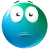 Turquoise Face emoji