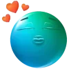 Turquoise Face emoji