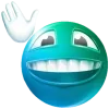 Turquoise Face emoji