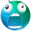 Turquoise Face emoji