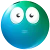 Turquoise Face emoji