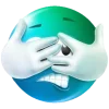 Turquoise Face emoji
