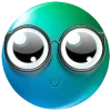 Turquoise Face emoji
