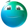 Turquoise Face emoji