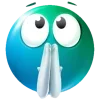 Turquoise Face emoji