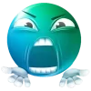 Turquoise Face emoji
