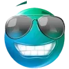Turquoise Face emoji
