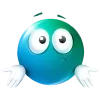 Turquoise Face emoji