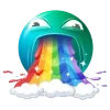 Turquoise Face emoji