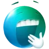 Turquoise Face emoji