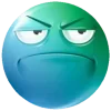 Turquoise Face emoji
