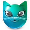 Turquoise Face emoji