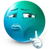 Turquoise Face emoji