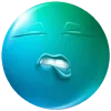 Turquoise Face emoji