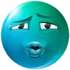 Turquoise Face emoji