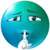 Turquoise Face emoji