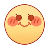 love and deepspace yellow emoji