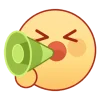love and deepspace yellow emoji