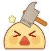 love and deepspace yellow emoji